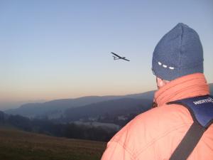 01.01.2017 Neujahrsfliegen 2017 - ein Solius in der Luft