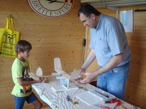 27.07.2016 3. Bastelnachmittag - Schwerpunkt einstellen