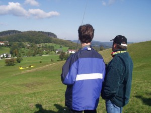 2002 - 3.MFK Bewerb zum Klubcup > Zeitfliegen mit einem "Skorpion"