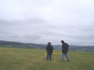 2002 - Landewettbewerb in Sieghartskirchen - Patrick landet sein Modell