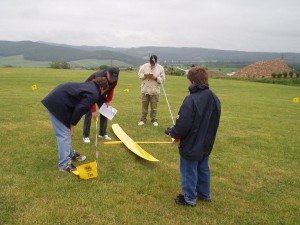 2002 - Landewettbewerb in Sieghartskirchen - Vermessung nach der Landung