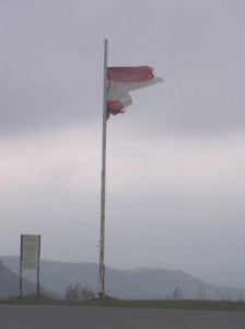 2003 - LM-NÖ am Braunsberg. Der Wind ist nicht zu übersehen. Ca. 10 m/Sek.