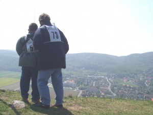 2003 - Donaupokal - "Wenn der Vater mit dem Sohne" Patrick und Robert.