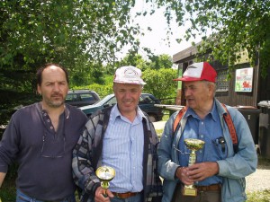 2003 - Sieghartskirchen - Die Sieger: 1.A.Richter, 2.R.Dürrmoser, 3.A.Frenslich v.r.n.l.