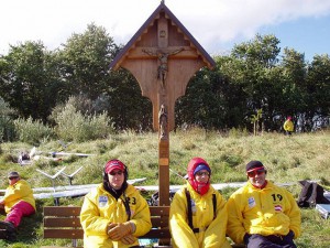 2004 - Viking Race 2004 auf Rügen. Die Österreicher (Arthur rechts)