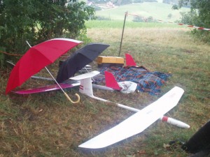 2004 - Flugtag > Regen, Regen, Regen