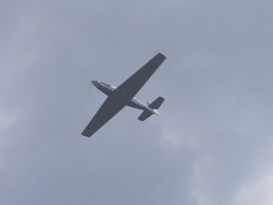 2004 - Flugtag Rakvice. Überflug des großen Bruders.