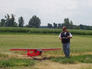 2004 - Flugtag Rakvice. Nach der Landung.