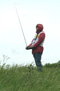 2004 - F3F Staatsmeisterschaft. Arthur beim "Testen"?