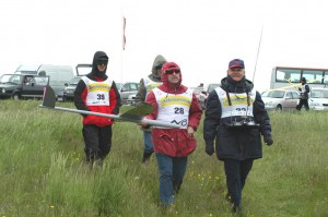 2004 - F3F Staatsmeisterschaft. Die Crew von Breitenfurt