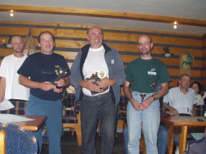 2005 - F3F Donovaly 2005 - Die Sieger: Arthur Frenslich, Milan Duris, Jozef Kajan.