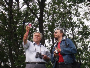 2005 - Schülerwettbewerb 2005 - Hier wird der Wind gemessen.