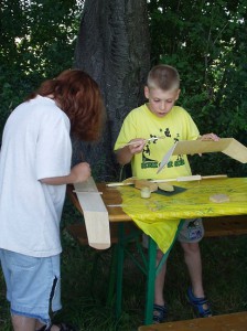 2005 - Dritter Bastelabend mit den SchülerInnen 2005.