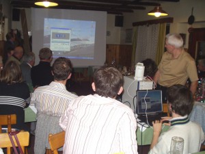 2007.12.01 - Jahresabschlussfeier - Vorbereitung zum Fotoansehen