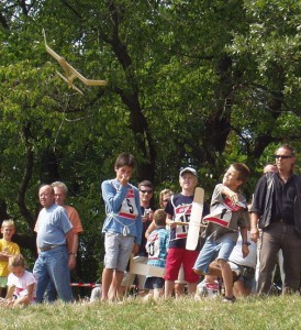 2007.08.19 - Flugtag - Bernhard beim Starten