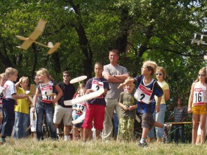 2007.08.19 - Flugtag - Benedikt beim Starten