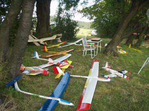 2007.08.19 - Flugtag - Die Modellausstellung. Groß und Klein.