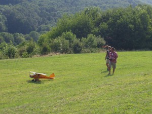 2007.08.19 - Flugtag - Start mit Paragleiter