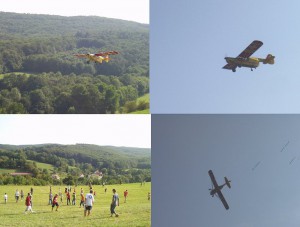 2007.08.19 - Flugtag - Zuckerlabwurf