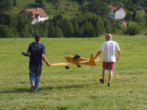 2007.08.19 - Flugtag - Startvorbereitung