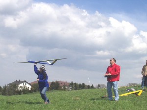 1. Klubcup F3F - Handstart am Westhang