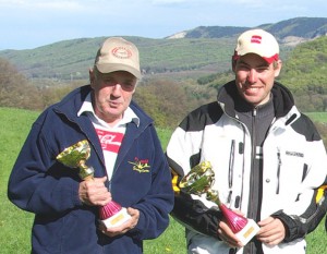 1. Klubcup F3F - Die zwei Ersten d. MFK-Klubcups. Martin Ziegler, Robert Dürrmoser v.r.n.l.