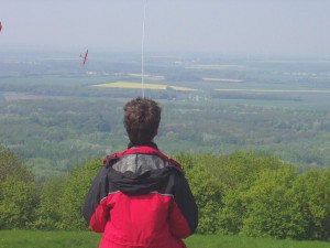 Donaupokal 2008 - beim Fliegen 