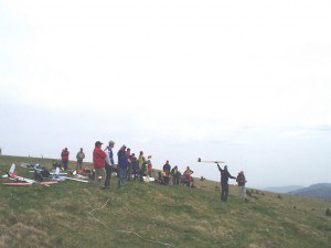 Sommeralm F3F 2008 - Startplatz