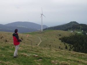 Sommeralm F3F 2008 - beim Flug