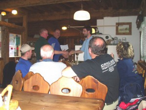 Sommeralm F3F 2008 - Gratulation 