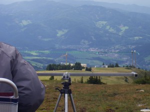 Staatsmeisterschaft F3F am Stuhleck - Martin Ziegler beim Landeanflug  