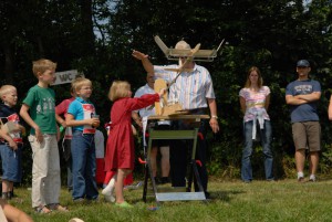Flugtag 2008 - Startversuch der späteren Gewinnerin 