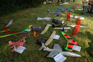 Flugtag 2008 - Ausstellung der Modelle  