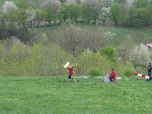 1.Klubcup Zeitfliegen - Windenstart