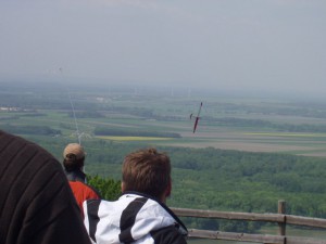 41.Donaupokal 2009 - beim Flug