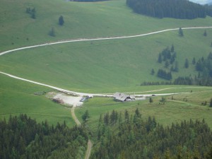 Sommeralmpokal 2009 - Blick auf die Stoakoglerhütte