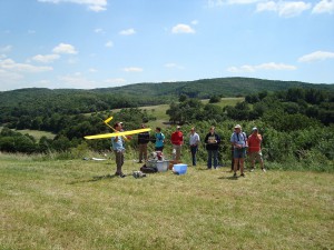 2. Klubcup, Landewettbewerb - Start von Robert Dürrmoser  