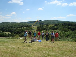 2. Klubcup, Landewettbewerb - Start von Robert Dürrmoser 