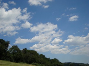 2. Klubcup, Landewettbewerb - Landeanflug von Robert Dürrmoser 