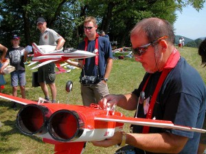 Schauflugtag 2009 - In den Triebwerken brennt's schon