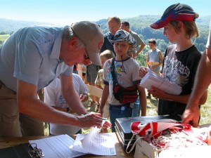 Schauflugtag 2009 - Briefing der (Schüler)piloten