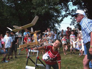 Schauflugtag 2009 - ....und los geht's