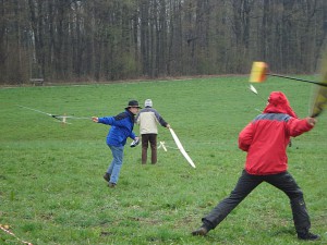 11.4.2010 F3K Bewerb, Wurf