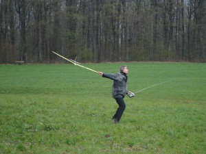 11.4.2010 F3K Bewerb, Wurf