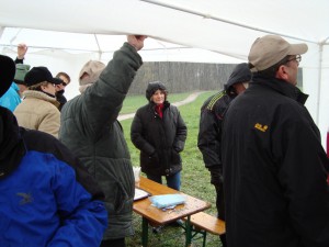 11.4.2010 F3K Bewerb, Starker Regen macht das Leben schwer!