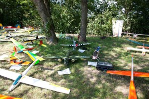 14.8.2011 50 Jahre MFK-B - Flugvorführung - Flugzeugausstellung
