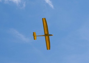 14.8.2011 50 Jahre MFK-B - Flugvorführung - Der Sonne entgegen. 