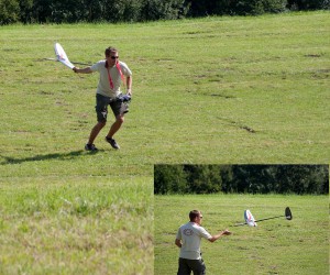 14.8.2011 50 Jahre MFK-B - Flugvorführung - Schleudersegler Flow 5