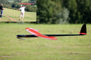 14.8.2011 50 Jahre MFK-B - Flugvorführung - Elektro-Needle 100E