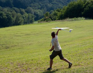 14.8.2011 50 Jahre MFK-B - Flugvorführung - Elektro-Speedmodell Excite F5D